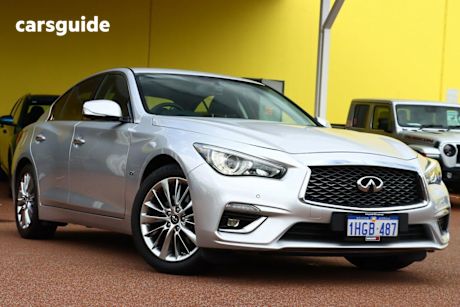 Grey 2019 Infiniti Q50 Sedan 2.0T Pure