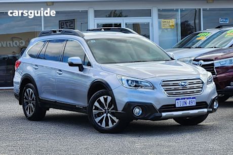 Silver 2015 Subaru Outback Wagon 2.5I Premium