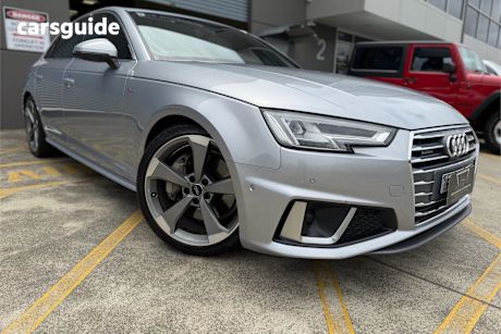 Silver 2019 Audi A4 Sedan 2.0 Tfsi Quattro S Tronic S Ln