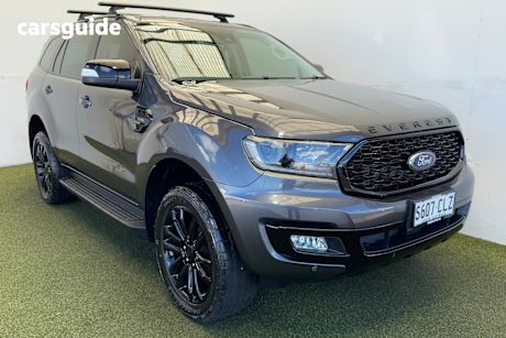 Grey 2021 Ford Everest Wagon Sport (4Wd)