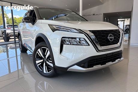 Black 2025 Nissan X-Trail Wagon Ti (4Wd)