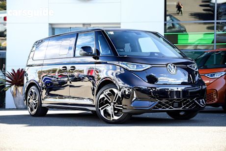 Black 2025 Volkswagen ID. Buzz Wagon Gtx Lwb 4Motion