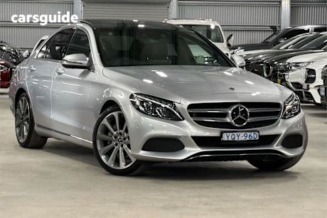 Silver 2017 Mercedes-Benz C250 Sedan