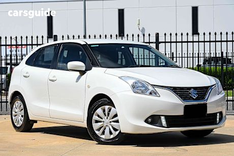 White 2017 Suzuki Baleno Hatchback Gl