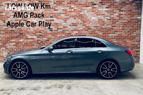 Grey 2020 Mercedes-Benz C200 Sedan