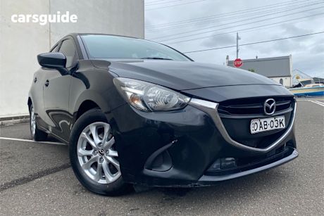 Black 2015 Mazda 2 Hatchback Maxx