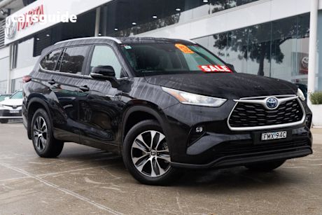 Black 2024 Toyota Kluger Wagon Gxl Hybrid Awd