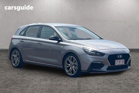 Silver 2023 Hyundai I30 Hatchback N Line Premium