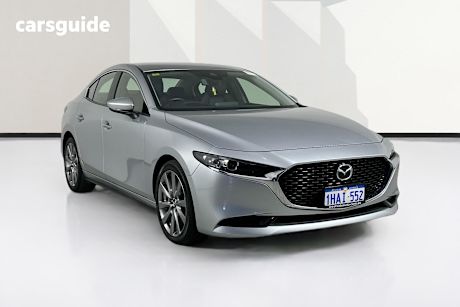Silver 2020 Mazda 3 Sedan G25 Gt