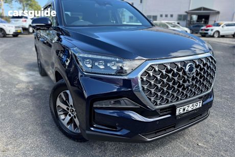 Blue 2022 Ssangyong Rexton Wagon Ultimate (Awd)