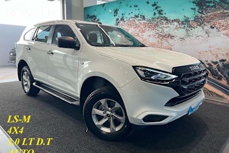 White 2024 Isuzu MU-X Wagon Ls-M (4X4)