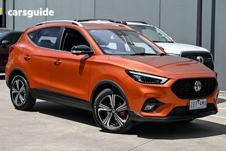 Orange 2024 MG ZST Wagon Excite