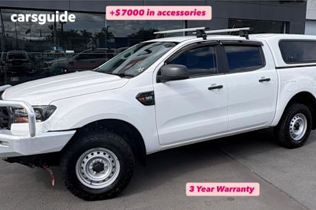 White 2019 Ford Ranger Double Cab Pick Up Xl 3.2 (4X4)