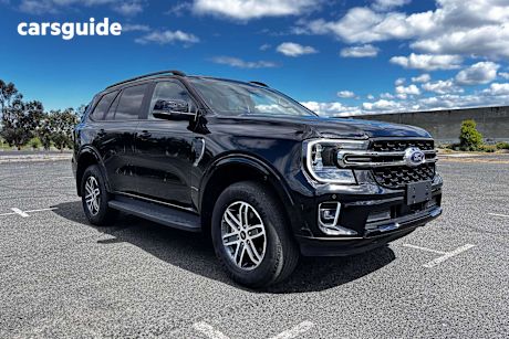 Black 2024 Ford Everest Wagon Trend (4Wd)