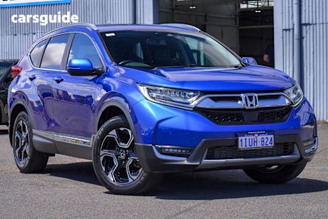 Blue 2017 Honda CR-V Wagon Vti-Lx (Awd)