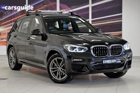 Black 2020 BMW X3 Wagon Sdrive20I Xline