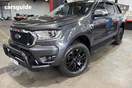 Grey 2021 Ford Ranger Double Cab Pick Up Xlt 3.2 (4X4)