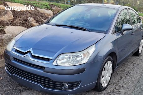 Grey 2007 Citroen C4 Hatchback Sx 1.6 Hdi
