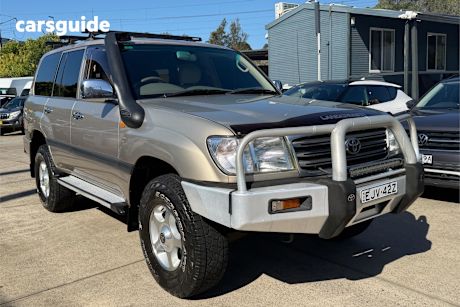 Gold 2003 Toyota Landcruiser Wagon Gxl (4X4)
