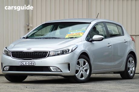 Silver 2017 Kia Cerato Hatchback S