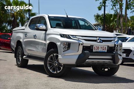 White 2018 Mitsubishi Triton Dual Cab Utility Gls (4X4)