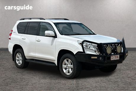 White 2017 Toyota Landcruiser Prado Wagon Gxl (4X4)