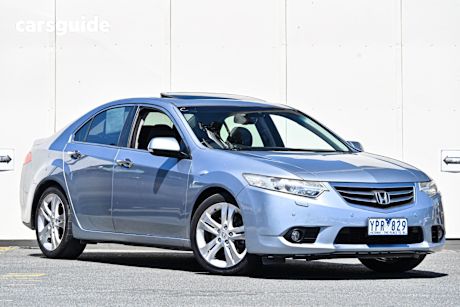 Blue 2011 Honda Accord Euro Sedan LUXURY F