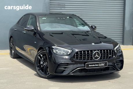 Black 2022 Mercedes-Benz E53 Sedan 4Matic+ Eq (Hybrid)