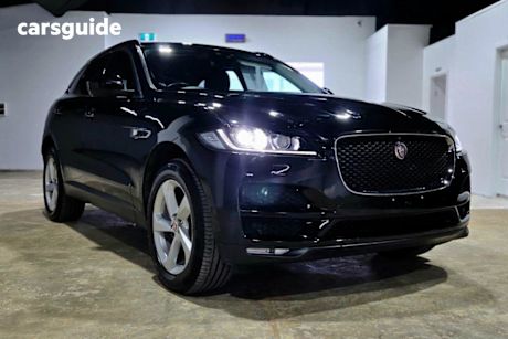 Black 2018 Jaguar F-Pace Wagon 20D Prestige Rwd (132Kw)