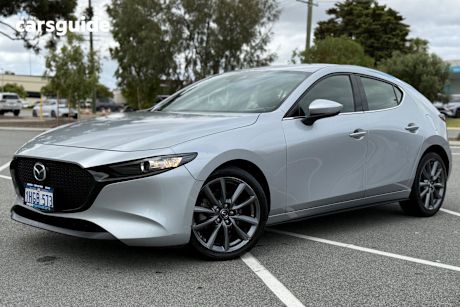 Silver 2021 Mazda 3 Hatchback G25 Gt