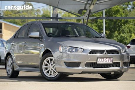 Silver 2012 Mitsubishi Lancer Sedan Lx