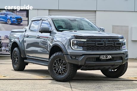 Grey 2022 Ford Ranger Double Cab Pick Up Raptor 3.0 (4X4)