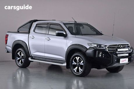 Silver 2021 Mazda BT-50 Dual Cab Pick-up Gt (4X4)