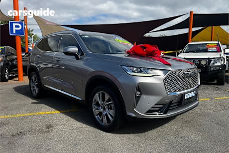 Silver 2021 GWM Haval H6 Wagon Ultra