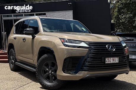 Beige 2025 Lexus LX600 Wagon Overtrail