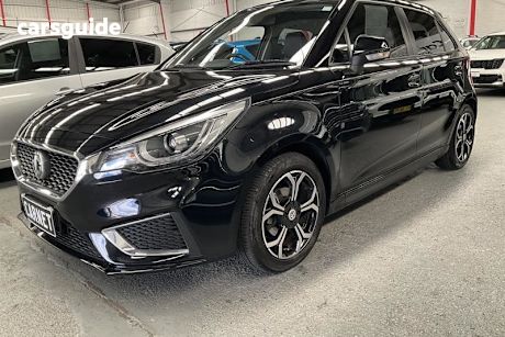 Black 2020 MG MG3 Hatchback Excite (With Navigation)