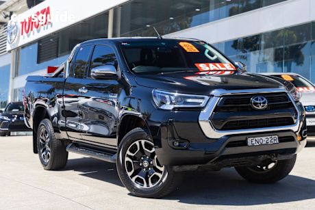 Black 2021 Toyota Hilux X Cab Pickup Sr5 (4X4)