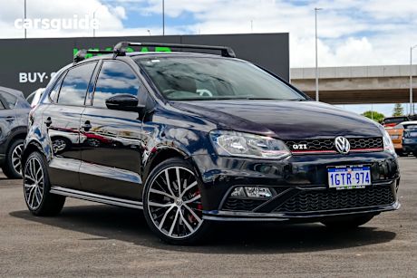 Black 2017 Volkswagen Polo Hatchback Gti