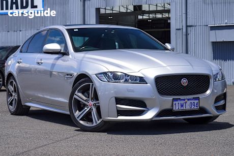 Silver 2016 Jaguar XF Sedan 20D R-Sport