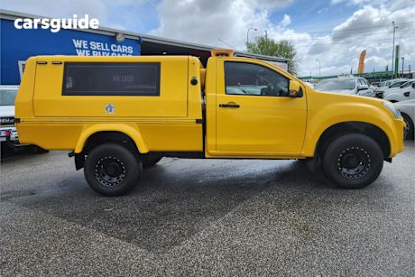 Yellow 2018 Isuzu D-MAX Cab Chassis Sx Hi-Ride (4X2)