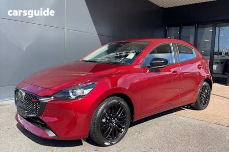 Red 2025 Mazda Mazda2 Hatchback G15 Evolve