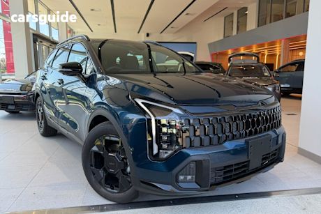 Blue 2025 Kia Sportage Wagon Gt-Line (Awd)