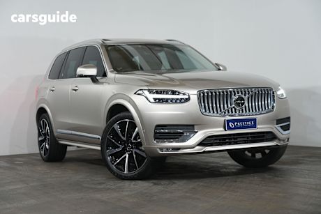 Gold 2024 Volvo XC90 Wagon Ultimate B6 Bright Mhev