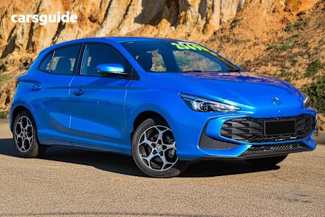 Blue 2025 MG MG3 Hatchback Excite