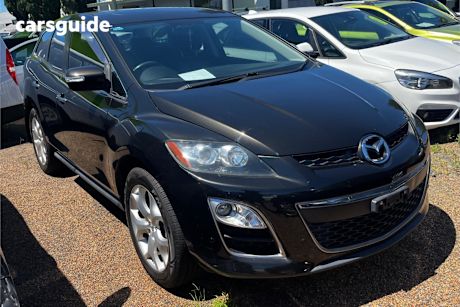 Black 2010 Mazda CX-7 Wagon Luxury Sports (4X4)