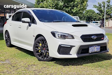 White 2021 Subaru WRX Sedan Sti Spec R (Wing) (Awd)