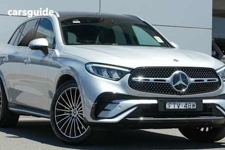 Silver 2024 Mercedes-Benz GLC200 Wagon 4Matic