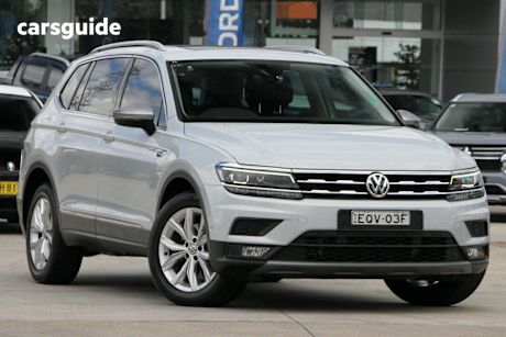 Silver 2018 Volkswagen Tiguan Wagon Allspace 110 Tdi Comfortline