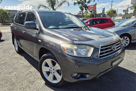 Grey 2007 Toyota Kluger Wagon Grande (4X4)