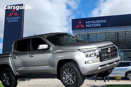 Silver 2024 Mitsubishi Triton Double Cab Pick Up Gls (4X4)